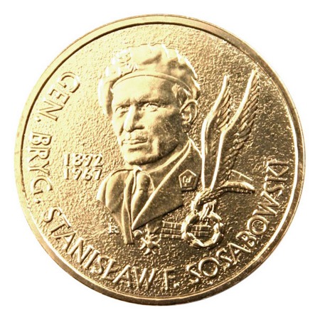 2 złote - Generał Stanisław Sosabowski